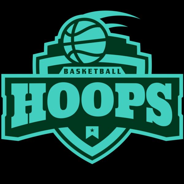 Hoops Basketball logo template 02 Thumbnail