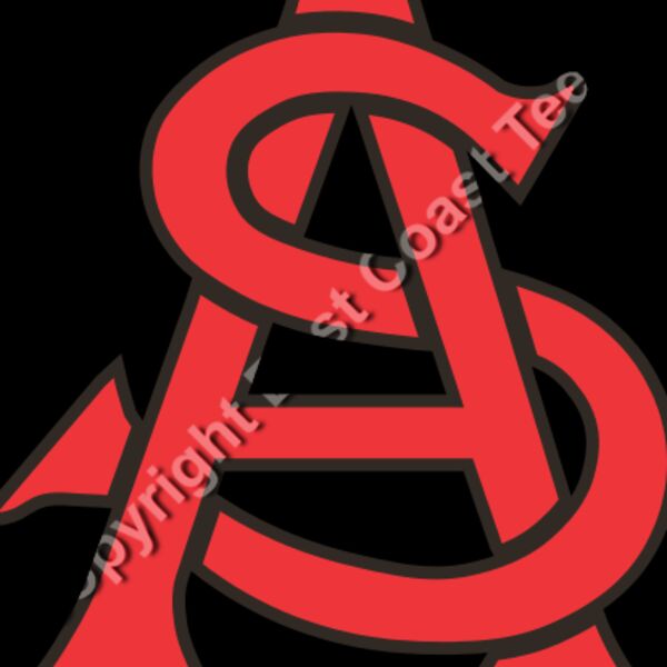 St. Albans High Interlocked red dragon Thumbnail