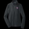 Port Authority Ladies Microfleece 1/2 Zip Pullover Thumbnail