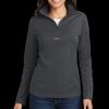 Port Authority Ladies Pinpoint Mesh 1/2 Zip Thumbnail