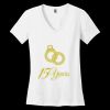 District Women's Perfect Weight ® V Neck Tee Thumbnail