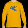 Gildan Youth 5.3 oz. Long-Sleeve T-Shirt Thumbnail